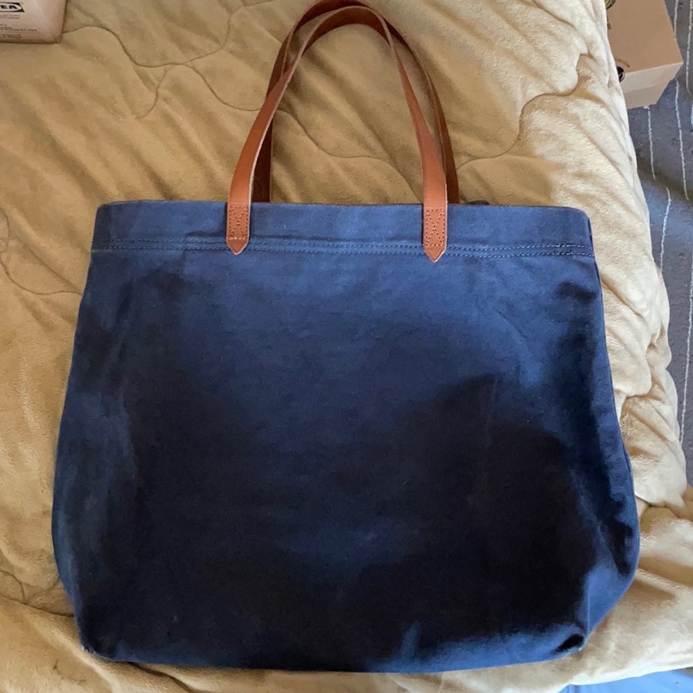 Madewell canvas transport tote